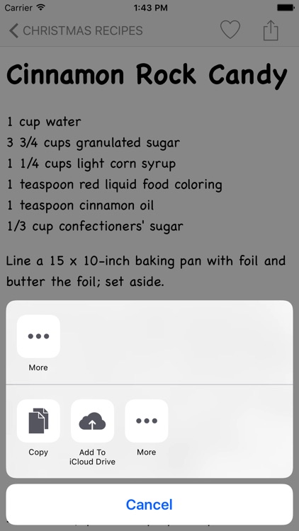 Christmas Recipe screenshot-4