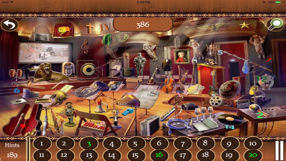 #4. Big Home Hidden Numbers (iOS) 由: atul patel