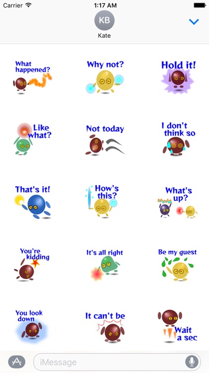 Mooz The Future Robot Stickers