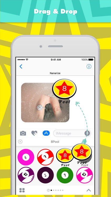 8Pool stickers by Nana