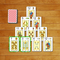 Solitaire pack Spanish cards