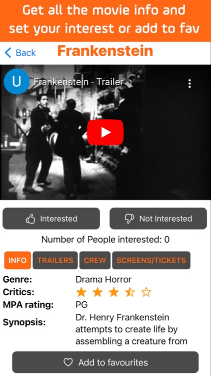CinemApp Cinema & Showtimes screenshot-3