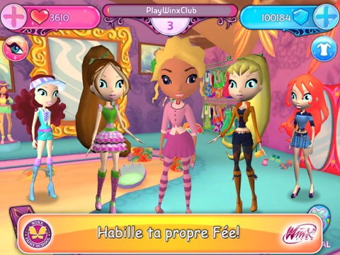 Screenshot #5 pour L'École des fées Winx