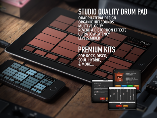 Drum Pad Pro - ドラムパッドプロ リアルドラムサウンドマシンビートメーカーのおすすめ画像1