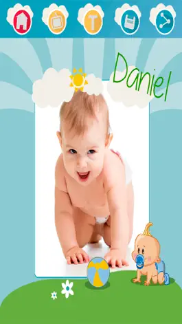 Game screenshot Baby photo frames – Photo editor for kids mod apk