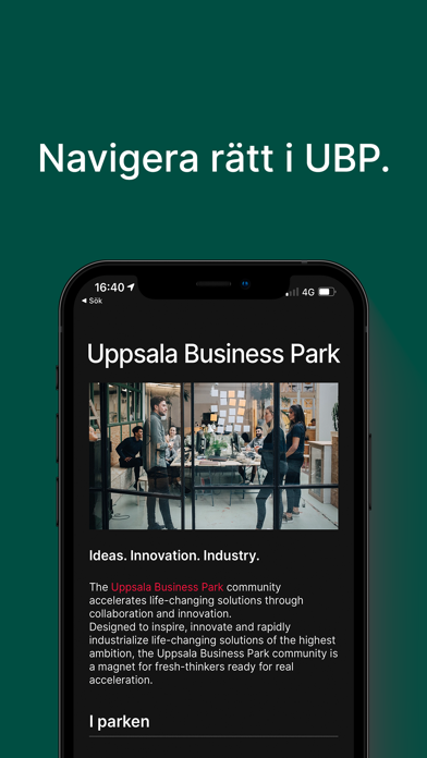 Uppsala Business Park Screenshot