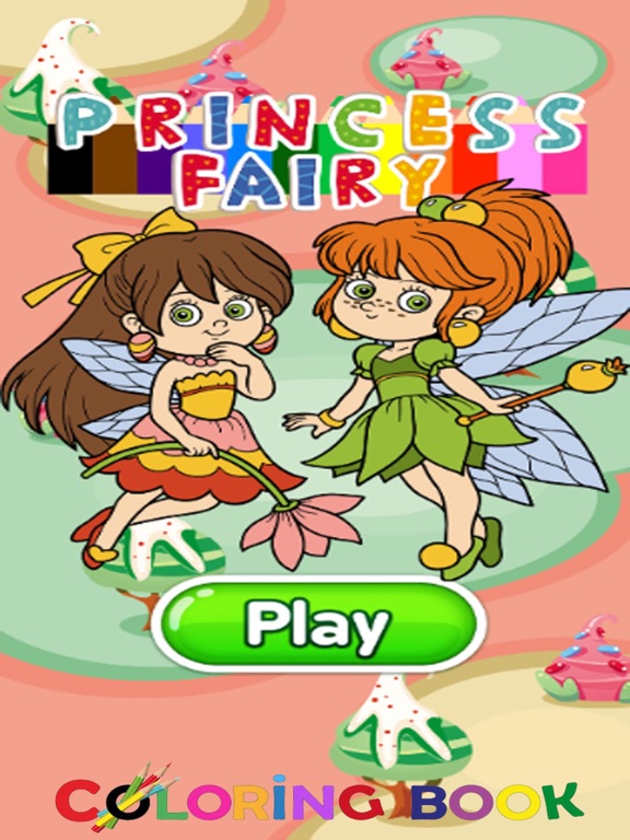 Screenshot #4 pour Princessfairy and Mermaid Coloring Marker For Girl