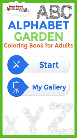 Game screenshot Adult Coloring Books: Alphabet mod apk