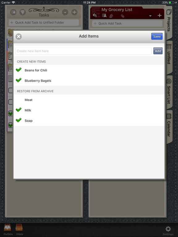 Screenshot #5 for Alloy Tasks and To Do