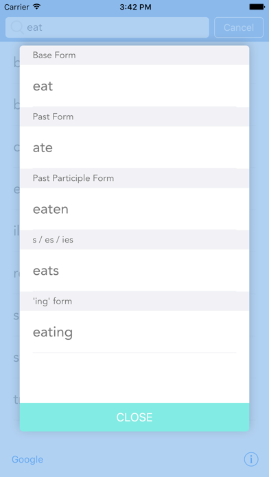 Screenshot #3 pour Verb 999