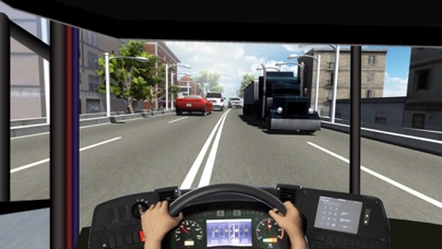 Screenshot #3 pour Racing In Bus - Traffic Racer