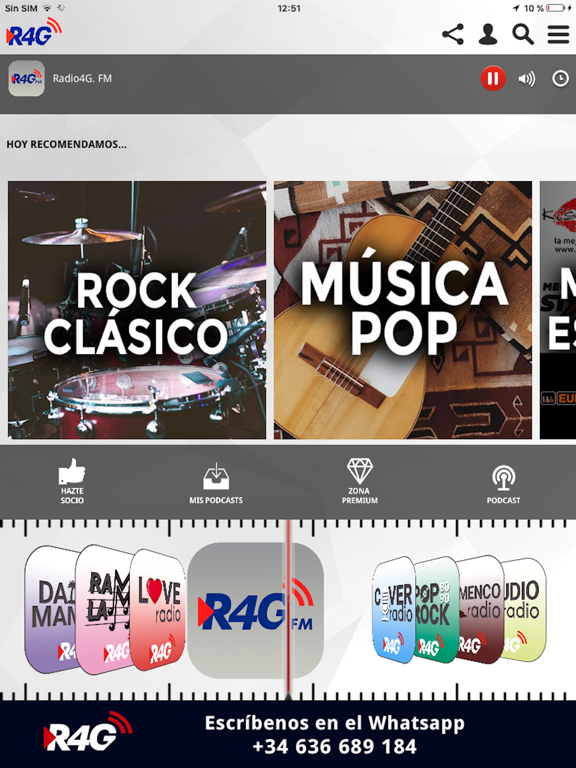 Screenshot #4 pour Radio4G.com