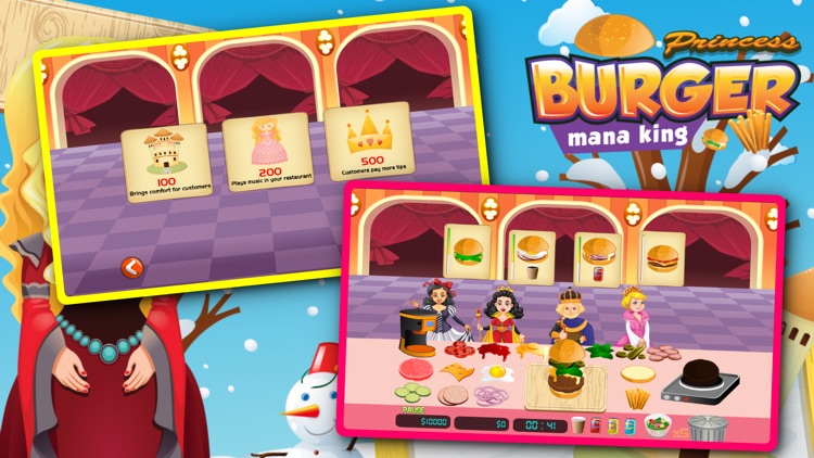 Princess Cooking Hamburger Games