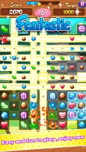 Sweet Candy Garden Mania:Match 3 Free Game screenshot #2 for iPhone