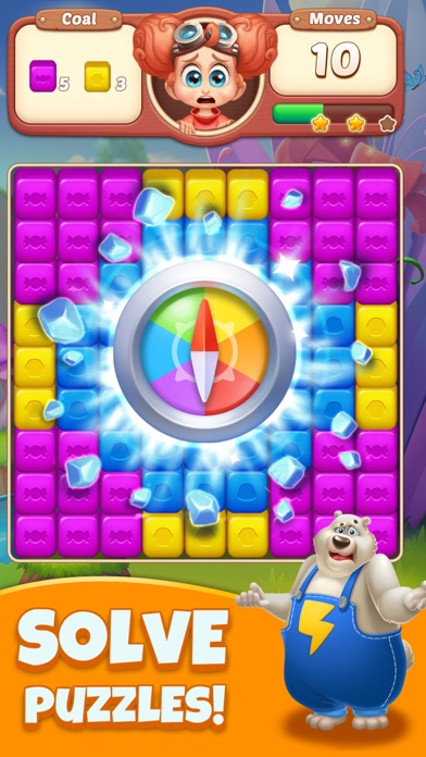 Cube Blast Jungle: Puzzle Game Screenshot