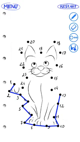 Game screenshot Connect The Dots Cats hack