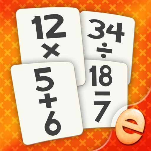 Math Flash Card Matching Games For Kids Math Tutor icon