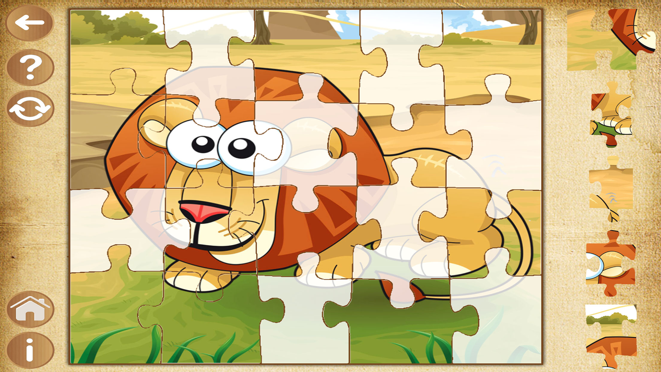 Animals Puzzles for toddler - Learning kids games