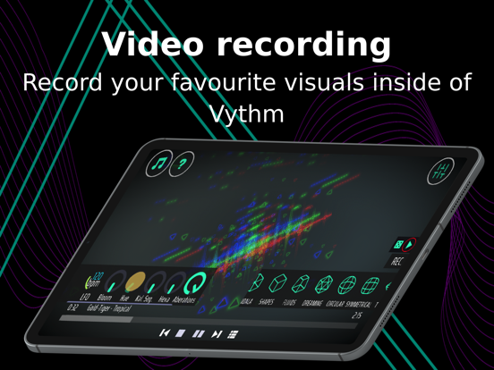 Vythm JR - Music Visualizer VJ screenshot 3