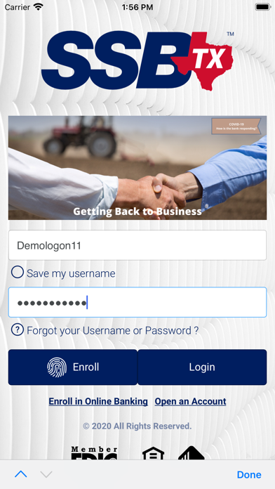 Shelby Savings Screenshot