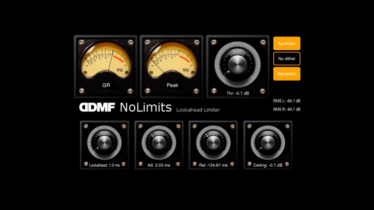 NoLimits Audio Unit Limiter by DDMF