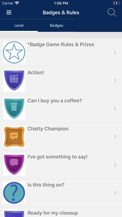 Certain, Inc. Events Screenshot
