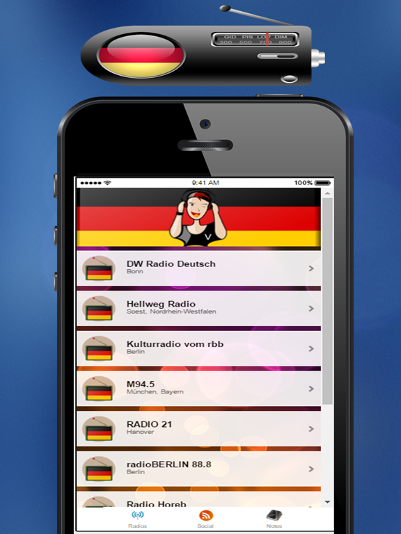 Screenshot #4 pour A+ Deutschland Radios - Deutschland Radios Live