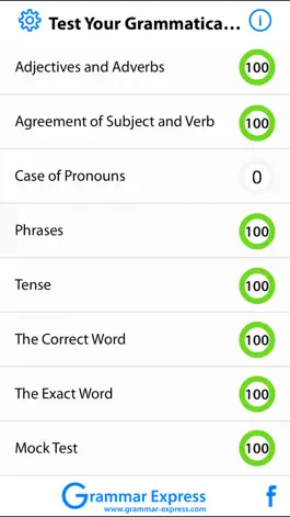 Game screenshot Test Your Grammatical Correctness Lite mod apk