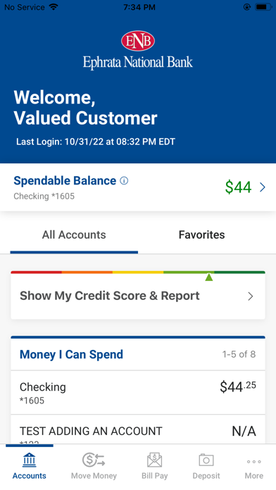 Ephrata National Bank Mobile Screenshot