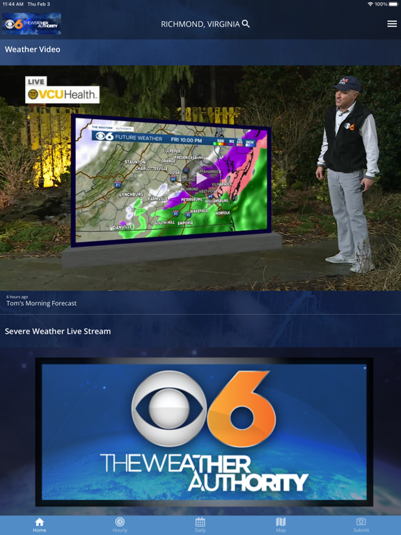 Screenshot #6 pour CBS 6 Richmond, Va. Weather