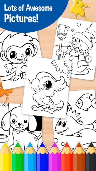 Coloring Book FREE: for Toddlers Kids Boys & Girlsのおすすめ画像4
