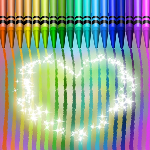 Crayon Draw - Doodle Art Book icon