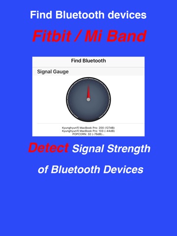 高速検索のBluetoothデバイス（Fitbit、MiBand）のおすすめ画像2
