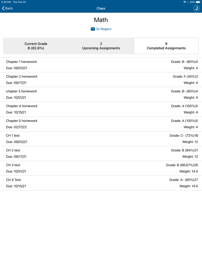 Gradelink Student-Parent App