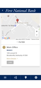 1st National Bank Brooksville screenshot #3 for iPhone