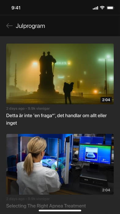 SwebbTV Screenshot