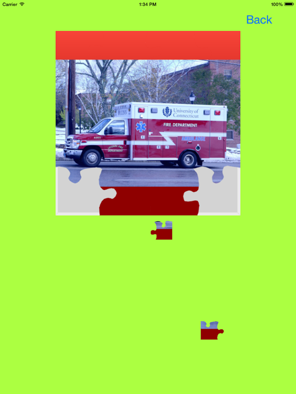 Screenshot #4 pour Ambulance Jigsaw Puzzles