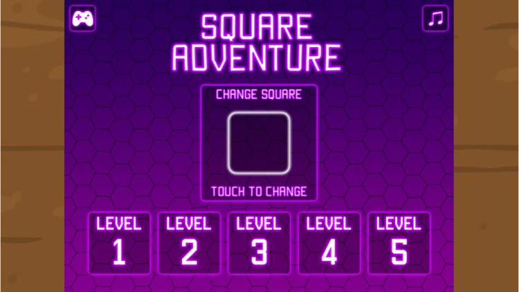 Square run jump-dancing exquisite lines