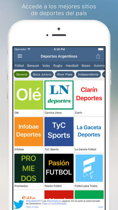 Screenshot #1 pour Deportes Argentinos
