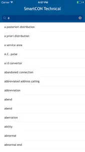 SmartCON İngilizce-Türkçe Teknik Terimler Sözlüğü screenshot #1 for iPhone
