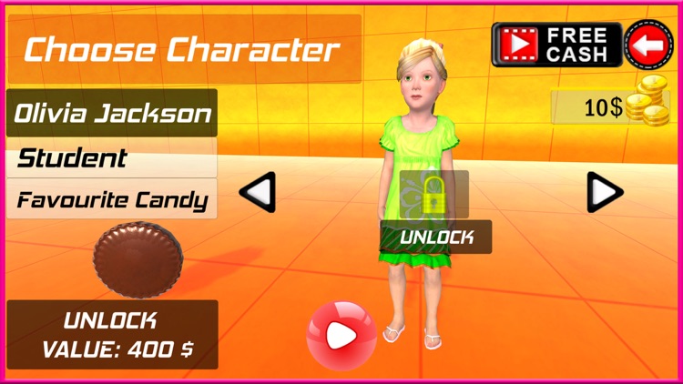 Kids Bicycle Candy Speed Collection Simulator 3D screenshot-4