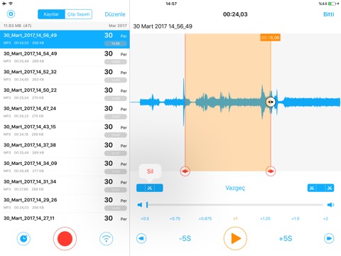 Voice Recorder PRO - Recording screenshot 2