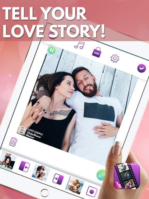 Screenshot #6 pour Couple amoureux diaporama