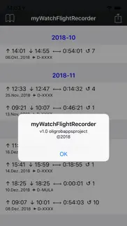 mywatchflightrecorder iphone screenshot 3