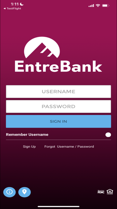 EntreBank Screenshot