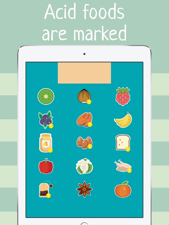 Screenshot #6 pour Alkaline foods Diet food list Acidity guide PH app