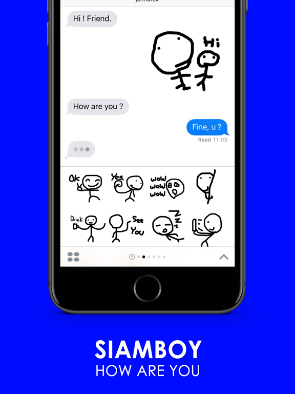 Screenshot #5 pour สยามบอย สติกเกอร์ สำหรับ iMessage