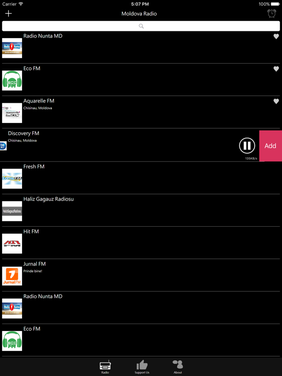 Moldovan Radio - MD Radio iPad screenshot 4 - Entertainment app