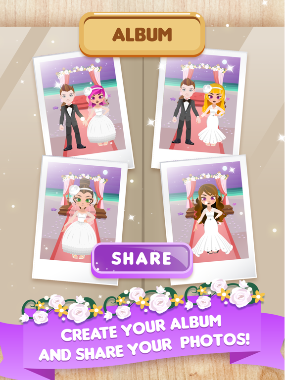 Wedding Dress Designer - Bridal Gown Fashion Game iPad screenshot