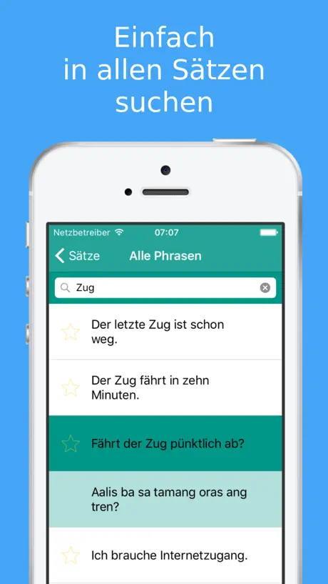 Tagalog/Filipino Sprechen Lernen - Gratis App